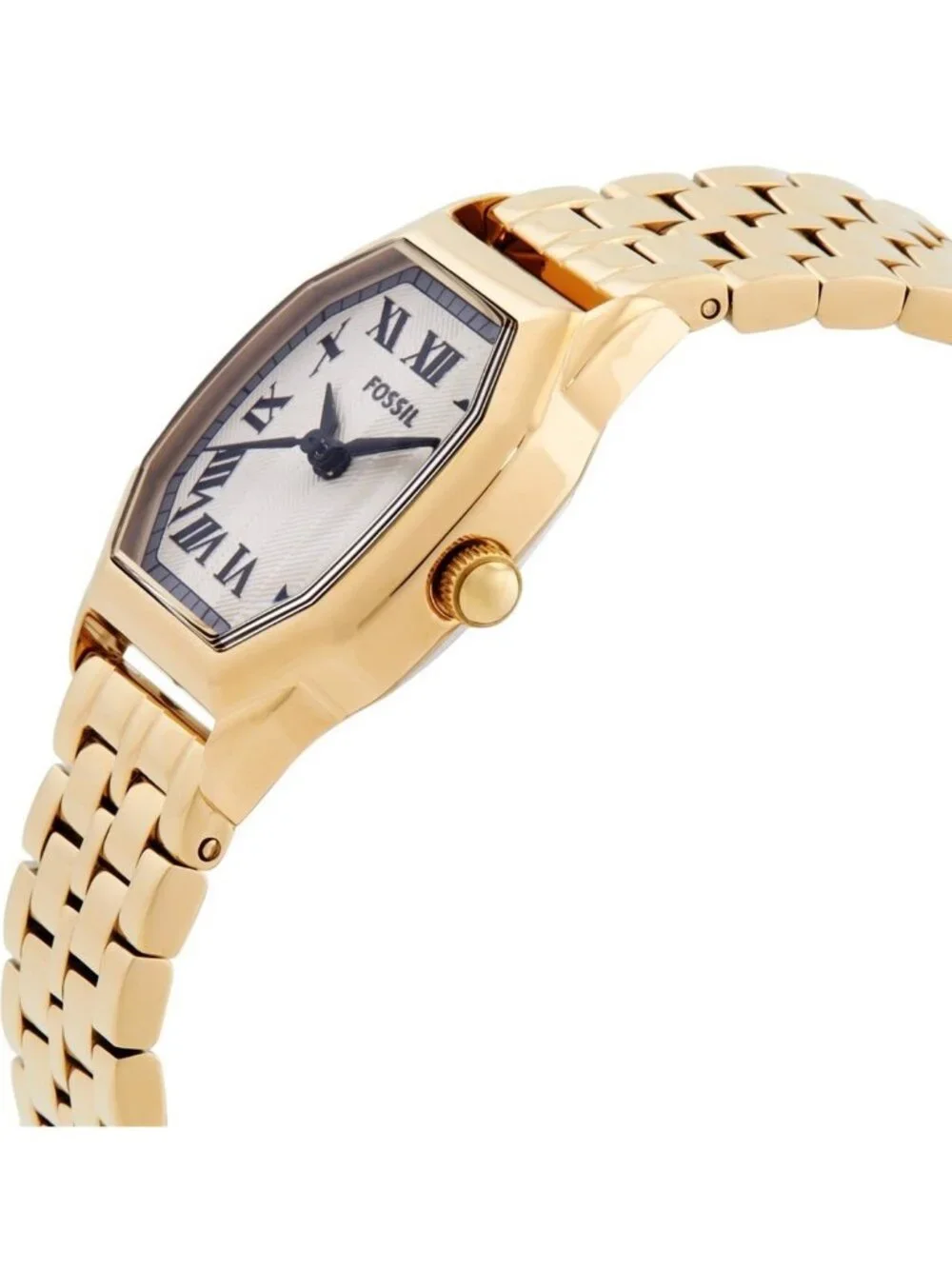NWT Fossil Harlow Quartz White Dial Ladies Watch